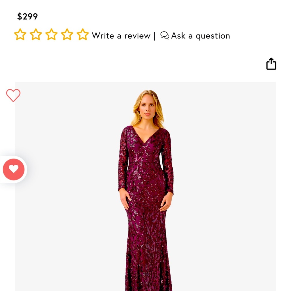 Beautiful sequence gowns , wiener once like a brand new 😍
